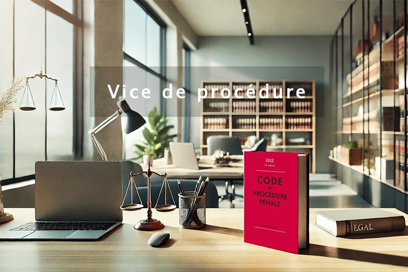 Qu&rsquo;est-ce qu&rsquo;un vice de procédure