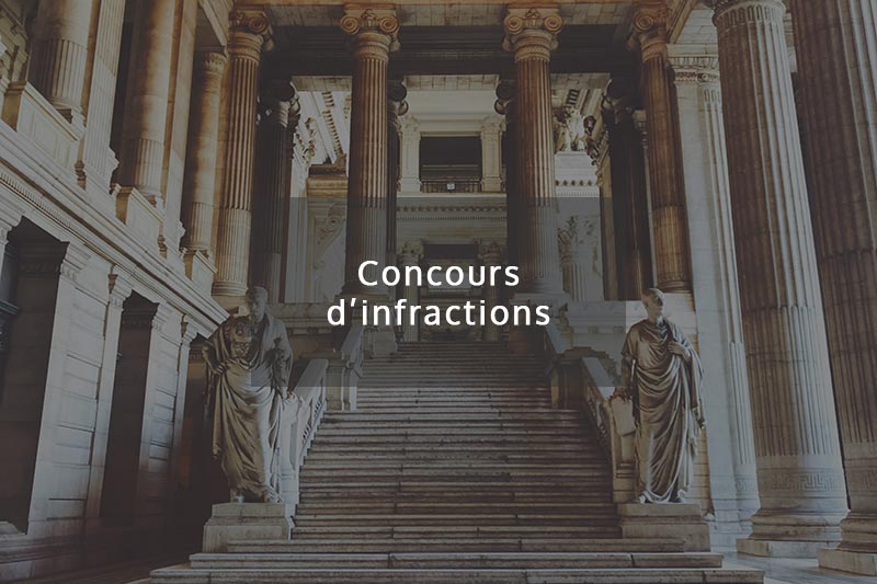 Le concours d&rsquo;infractions en matière pénale : articulation des peines et enjeux