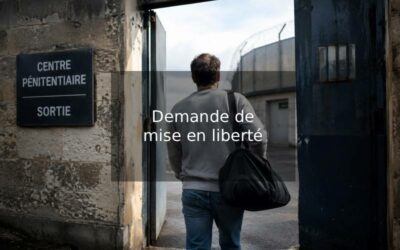 Demande de mise en liberté (DML) : Comment obtenir sa remise en liberté pendant une procédure pénale ?