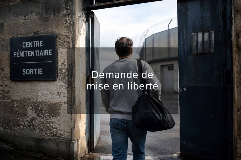 Demande de mise en liberté (DML) : Comment obtenir sa remise en liberté pendant une procédure pénale ?