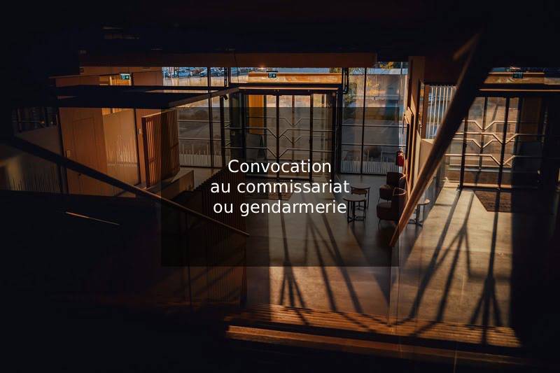Vous êtes convoqué au commissariat ou à la gendarmerie ?