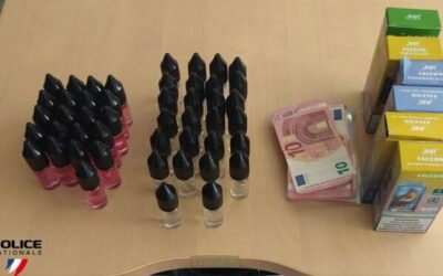 A côté de Chartres, le contrôle de police permet de découvrir 47 fioles de l’inquiétante drogue « Pète ton crâne »